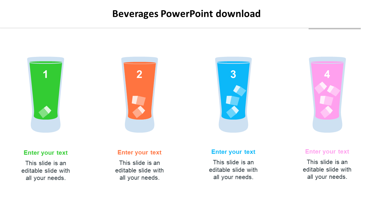 Beverages PowerPoint download